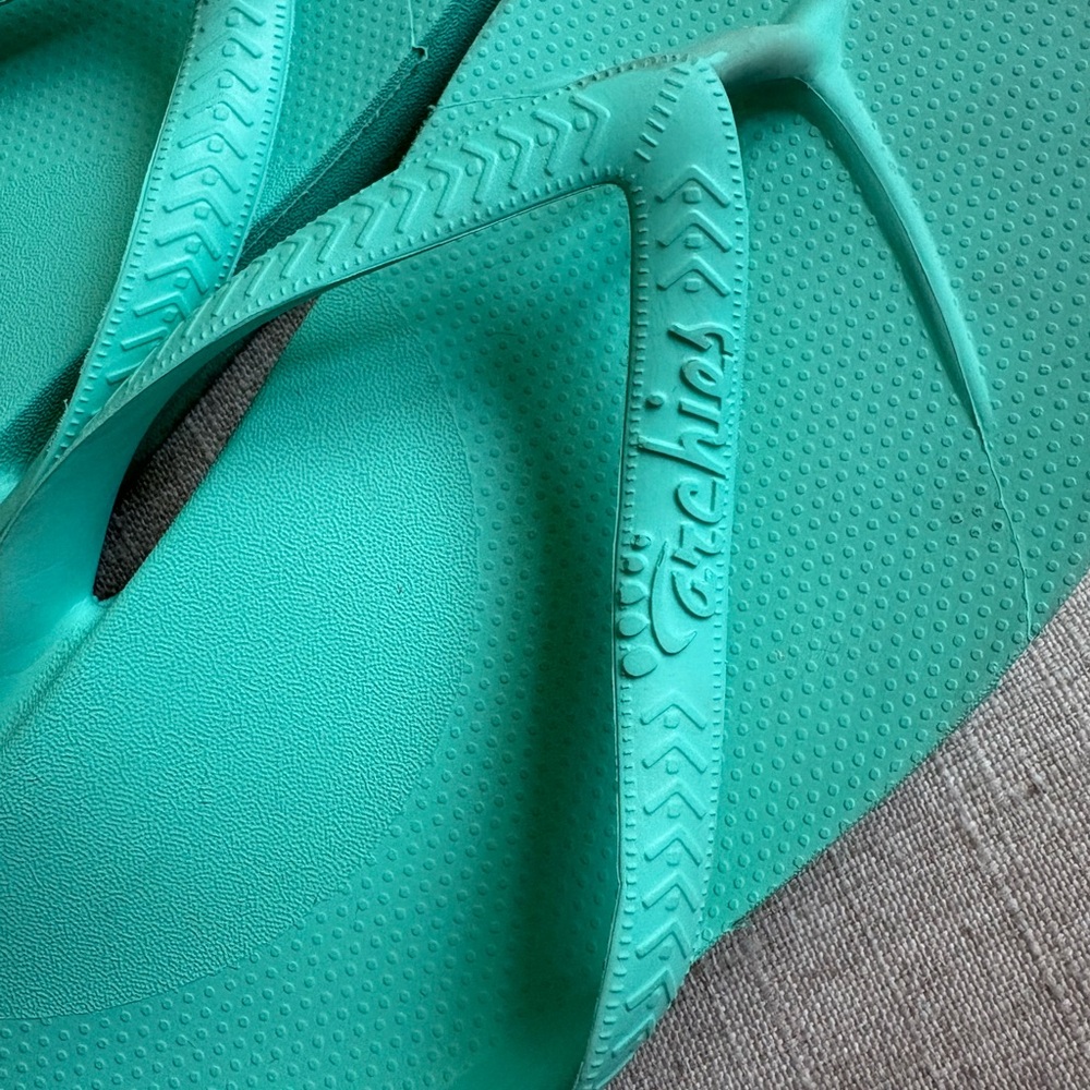 Archie’s flip flop in mint size 8 - Picture 5 of 7